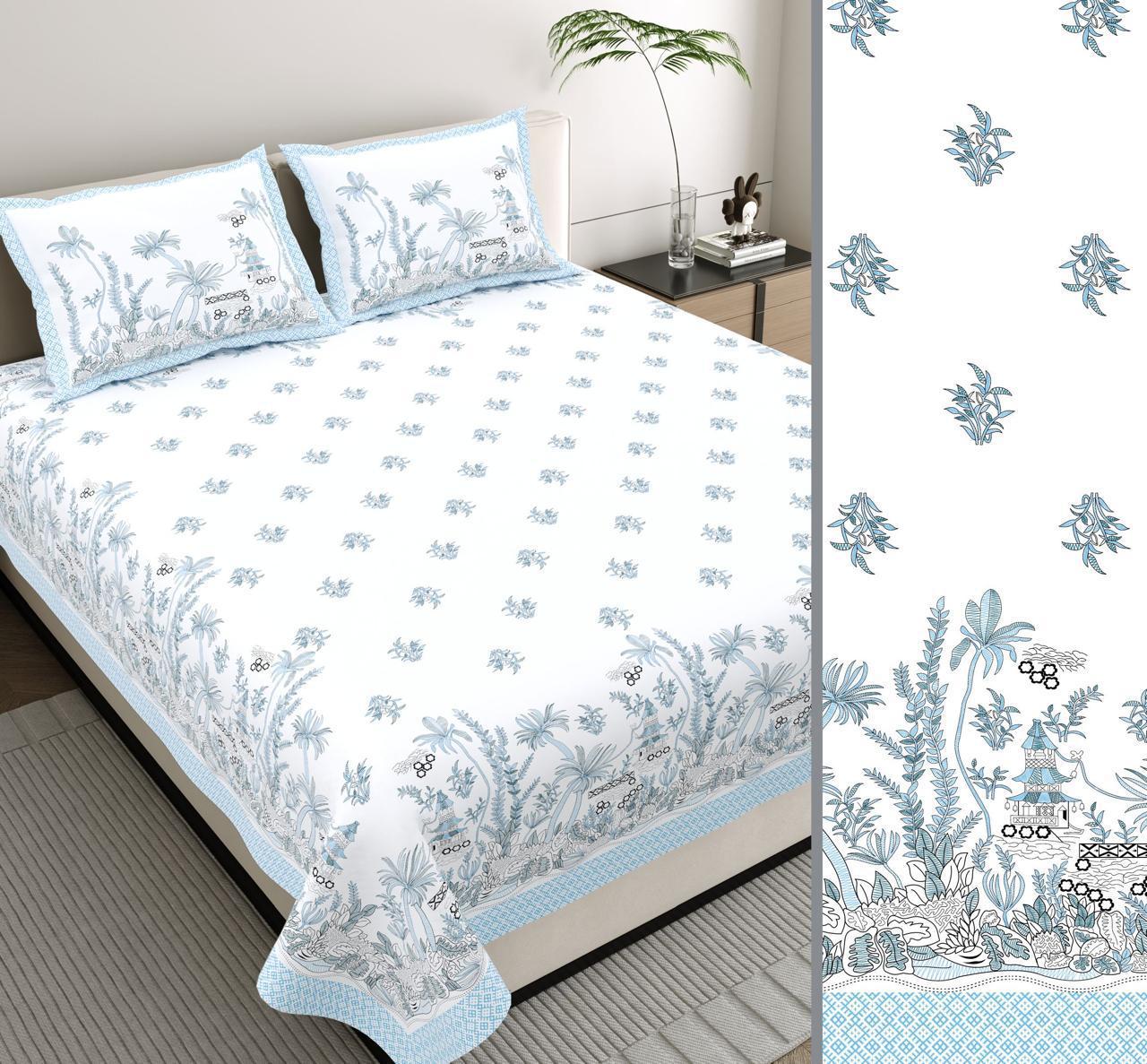 Kalpataru Tree of Life Cotton Bedsheet